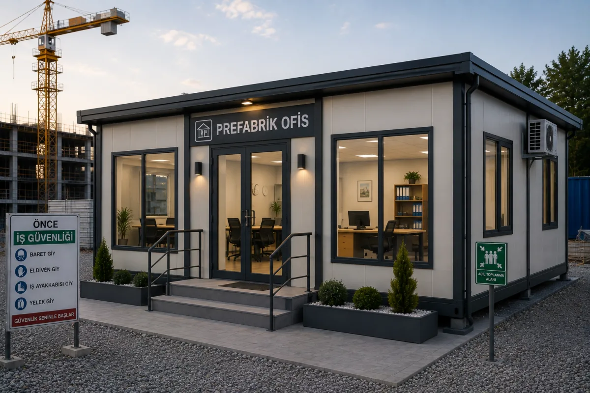 Fertigbau-Büro