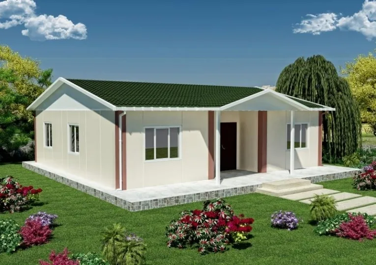 100 m² Single-Storey Prefabricated House