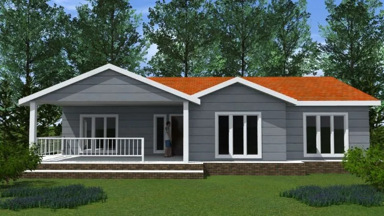 151 m² Single-Storey Steel House